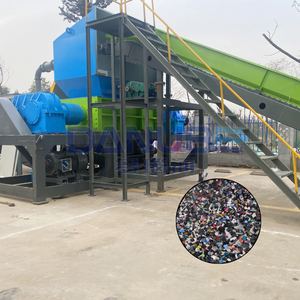 Good Quality Plastic Waste Recycling Shredder <b>Machine</b> Domestic Garbage Shredder Garbage Plastic Crusher <b>Machine</b> - Product Image 1