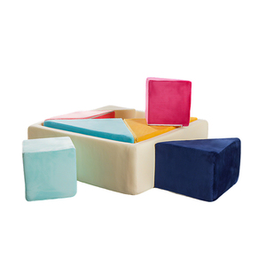 Fosse à balles pour les tout-petits carré Tangram Set Baby Ball Pits Soft Memory Foam Ball Pit Intérieur Cadeau idéal pour les filles et les garçons - Product Image 5