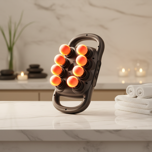 Nouveau Masseur à Percussion Tendance <span class=keywords><strong>2026</strong></span> avec 12 Têtes de <span class=keywords><strong>Massage</strong></span>, Fonction Chaleur et Froid, Rechargeable, Appareil de Récupération Musculaire Complet pour Usage Domestique - Product Image 1