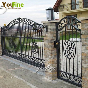 Porta in <span class=keywords><strong>Ferro</strong></span> <span class=keywords><strong>Battuto</strong></span> Stile Classico Italiano - Product Image 4
