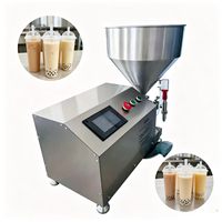 Petite machine de remplissage quantitative commerciale à panneau chinois et anglais, facile à utiliser