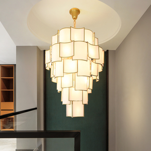 Lampadario di Lusso per Hotel, Illuminazione Moderna per Soggiorno, Grandi Lampadari e Lampade a Sospensione - Product Image 1