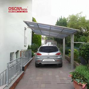 Abri de garage extérieur en aluminium pour deux voitures, résistant à la neige, 55Mx6Mx3M, directement de l'usine - Product Image 1