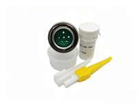 Dispositif de surveillance automatisé D38999, connecteur taille 26 D38999/26WC04PA, contacts plaqués or, étanche IP67/IP68, 14 broches en aluminium