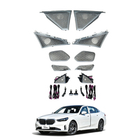 Berlaku untuk BMW Seri 5 G68 Cover Speaker Berlampu Trim Lampu Ambient Interior Mobil Aksesoris Dekorasi Otomatis