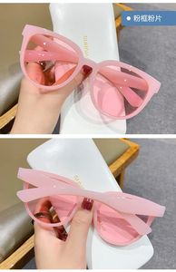 Lunettes classiques hommes femmes rétro marque concepteur jaune ovale gelée été 2023 mignon à la mode mode lunettes de soleil colorées - Product Image 3