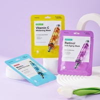 KORMESIC Vente en gros de marques privées OEM Masque facial à la vitamine C éclaircissant, rajeunissant, au rétinol, anti-âge