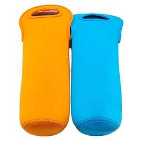 Venta Directa Transfronteriza, Funda de Neopreno para Botella de Vino Tinto de 750 ml, Resistente a Caídas, Duradera y Portátil, para una Sola Botella - Product Image 1