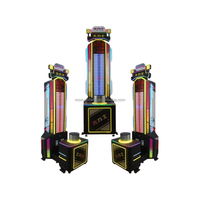 Machine de jeu de force à monnayeur, machine d'arcade de test de force pour parc d'attractions