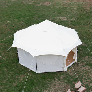 Tienda de Campaña Tipo Yurta India de Una Sola Capa, Estilo Harajuku, de Tela Oxford, Impermeable para <span class=keywords><strong>Tres</strong></span> Estaciones, 4.5x4.5x3m, para Uso en Exteriores - Product Image 6