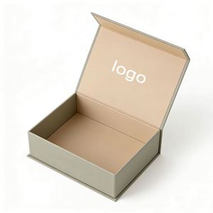 Factory Direct Customizable Two-Tone Rigid Cardboard <b>Gift</b> <b>Box</b> Magnetic Closure Elegant Ideal for Apparel Premium <b>Gift</b> Packaging - Product Image 1