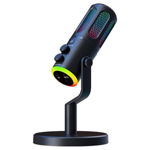 Studio Condenser Microphone USB C for Live Streaming Gaming Podcast Plug Play <b>PC</b> Computer Mic with Tripod <b>Stand</b> Pop Filter - Product Image 1