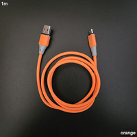 Cables USB A a Micro USB V8 de Silicona, Resistentes, de Alta Elasticidad, Irrompibles, para Android, 2A
