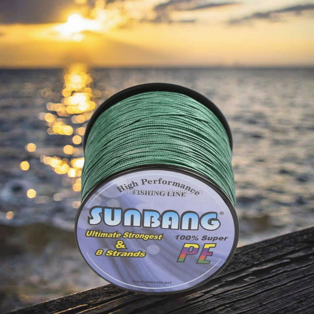 PE Line 100% PE Braided 9 Strands Professional Floating Line River Use 50LB Super Strength Long Service Life Fishing Wire