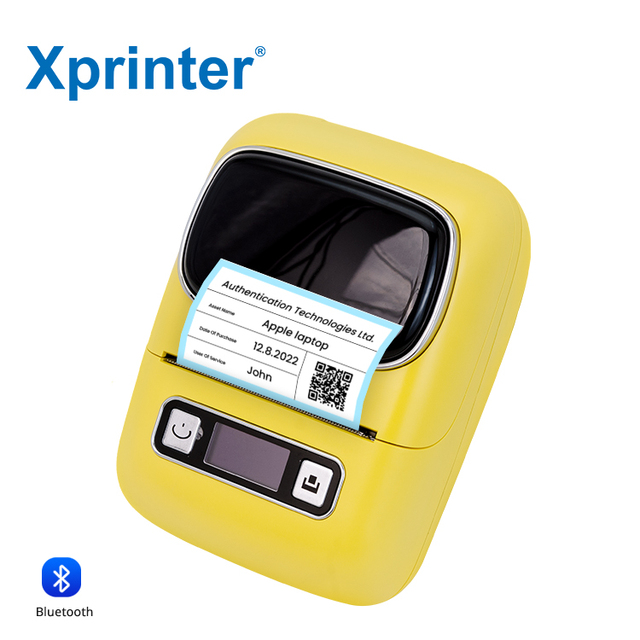 Xprinter XP-P202A 2inch Smart Label Printer Support Label Auto-Calibration Function Pocket Thermal Printer for Home Use