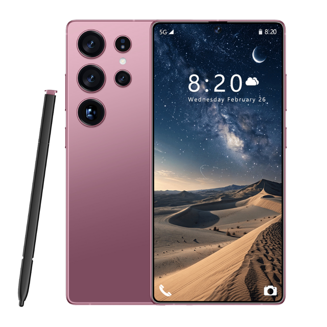 Brand New Global Version Fast Charging 5G LTE 108MP Rear Camera HD Screen Multi-Language Support Phone S25ultra Plus