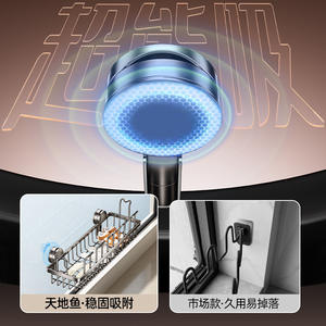 Séchoir à chaussures à ventouse pour fenêtre, rectangulaire, résistant à la rouille, organisateur de vêtements mural pour balcon et rebord de fenêtre - Product Image 2