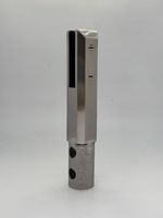 Hochwertige Moderne Edelstahl 2205/316/304 Kernbohr-Glasbalustraden-Spindeln für Treppen und Balkone