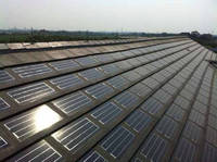 Nouveaux matériaux de construction écologiques et économiques, tuiles solaires photovoltaïques à haute efficacité 25 W