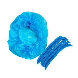 Bonnet de douche jetable en plastique pour cheveux-(lot de 100) Bonnets de douche transparents pour femmes Bonnets de bain imperméables Traitement de la couverture des cheveux