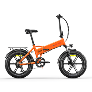 จักรยานไฟฟ้าพับได้ Elenovabike ขนาด 20 นิ้ว พร้อมยางอ้วน มอเตอร์ 500W แบตเตอรี่ 48V 15Ah เฟรมอลูมิเนียม 7 สปีด เบรกดิสก์ - Product Image 2