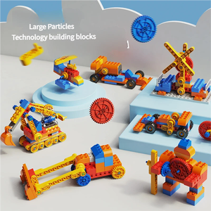 Juguete <span class=keywords><strong>de</strong></span> Bloques <span class=keywords><strong>de</strong></span> Construcción Mecánicos Compatibles con <span class=keywords><strong>LEGO</strong></span> <span class=keywords><strong>de</strong></span> Piezas Grandes para Niños y Niñas - Product Image 1
