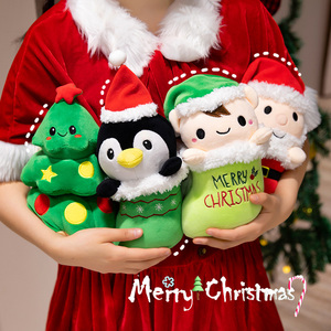 Custom Plush Santa Claus Doll <b>Stuffed</b> Christmas Decoration <b>Toy</b> - Product Image 3