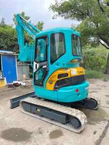 Mini-excavatrices à prix négociable pour la maison, la ferme et les particuliers, excavatrice sur chenilles KUBOTA U35S, excavatrice d'occasion en bon état de marche - Product Image 3