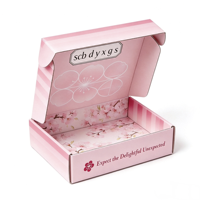 Boîtes en carton ondulé pliables de luxe personnalisées de haute qualité avec logo, imperméables, pelliculage mat, diverses couleurs pour l'expédition et l'envoi postal