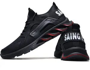 2020 제조업체 브랜드 통기성 작업 스포츠 스타일 망 안전 신발 작업 부츠