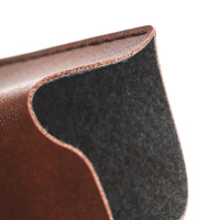 Pemegang Kartu Nama Logo Kustom Kulit Bisnis Mewah Kredit Id Card Case Rfid Magnetik Dompet Grosir