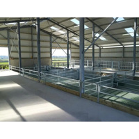 Structure en acier clé en main pour élevage de bovins et de moutons transfrontalier |   EPC-Package Barn pour projet d'élevage intensif à l'étranger