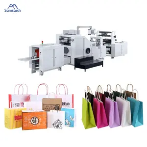 Automatic High Speed Twisted Rope Handle Paper Bag Rope Making Machine