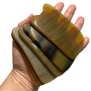 เครื่องนวดเขาวัวแบบหนาทรงเขากัวซาเครื่องนวดหน้าแบบธรรมชาติ - Product Image 1