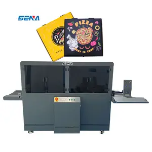 Printer karton mesin cetak langsung mesin bergelombang Printer Multi-Nozzle untuk sabuk konveyor kotak Pizza tas kertas portabel