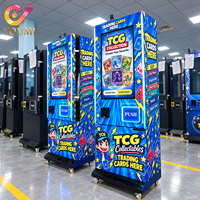 Nouvelle Vente Chaude 2026 : Distributeur Automatique Tactile 32 pouces avec Écran TCG, API Ouverte et SDK, Paiement NFC pour la Vente de Paquets de Cartes Anime à Collectionner