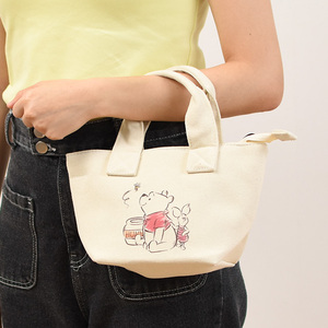 Haute qualité nouveau Style dessin animé impression Portable lavage toile sac fourre-tout sac à bandoulière pour fille - Product Image 6