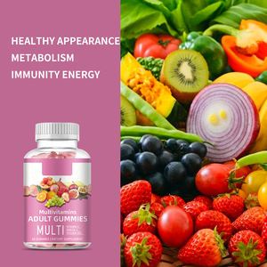 <span class=keywords><strong>C</strong></span> vitamini Omiga3 <span class=keywords><strong>Vitamin</strong></span> B12 sağlık takviyesi ile yetişkin için OEM doğal sağlık Multivitamins Gummies - Product Image 2