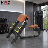 Banco de curl de bíceps comercial MRD-B1044 de alta resistencia, máquina de curl Preacher para entrenamiento de brazos en gimnasio