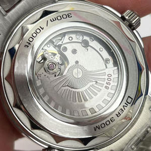 Montre automatique de luxe en acier inoxydable pour hommes, série 300, résistante à l'eau, calendrier lumineux, mouvement Seiko 8205, cadran à aiguilles - Product Image 2