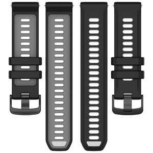 Nouveau bracelet sport en silicone de qualité supérieure à dégagement rapide, deux couleurs, silicone souple, étanche, compatible avec la montre intelligente Garmin - Product Image 4