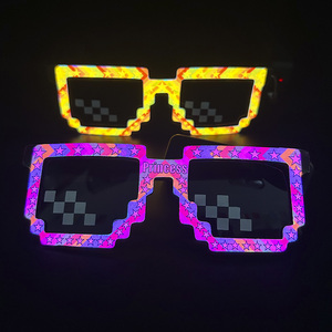 Lunettes <span class=keywords><strong>EL</strong></span> Mosaic, lunettes <span class=keywords><strong>LED</strong></span> lumineuses, lunettes à panneaux <span class=keywords><strong>EL</strong></span> - Product Image 6