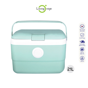 Glacière portable multifonctionnelle isolée en PP SB TECH 9L pour le camping, l'extérieur et la plage - Product Image 2