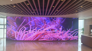 จอวิดีโอวอลล์ LED 4K สำหรับภายในอาคาร ความคมชัดสูง ความสว่าง 600cd/ตร.ม. อัตรารีเฟรช 7680Hz เหมาะสำหรับห้องประชุม สนามบิน โรงภาพยนตร์ - Product Image 3