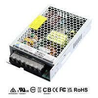 Driver LED Strip AC-DC 220V 24V IP67 Dapat Diredupkan 12.5A 150W Catu Daya Efisiensi Tinggi
