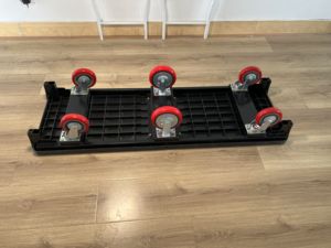 Supermercado U Boat Parcel Picking Twin Transport Cart Almacén Trolley Uboat Cart - Product Image 4