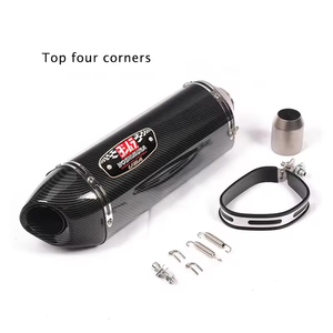 ท่อไอเสียรถจักรยานยนต์ <span class=keywords><strong>Yoshimura</strong></span> <span class=keywords><strong>R77</strong></span> ขนาด 51 มม. แบบสากล พร้อมตัวลดเสียง Db Killer ท่อไอเสียแบบดัดแปลง - Product Image 3