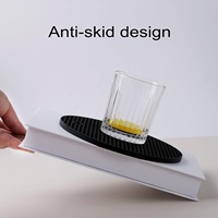 Maniques de four en silicone résistantes à la chaleur, tapis antidérapant en silicone, dessous de plat pour la cuisine, pour saisir casseroles, ouvrir les bocaux et protéger le comptoir