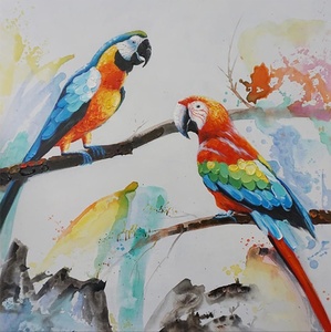 Venta al por mayor Animal <span class=keywords><strong>caballo</strong></span> pintura al óleo hecha <span class=keywords><strong>a</strong></span> mano arte de la pared para la decoración del hogar - Product Image 2
