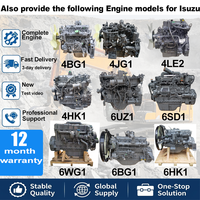 Moteur japonais 6SD1T Assy moteur remis à neuf 6SD1T pour assemblage complet de moteur Isuzu 6SD1T